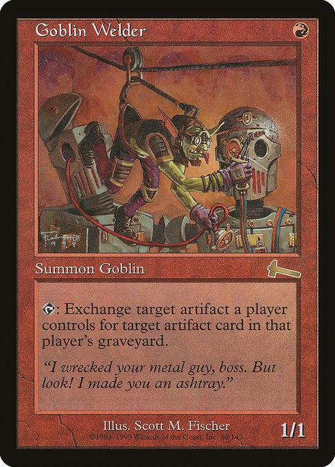 Goblin Welder, art by Scott M. Fischer