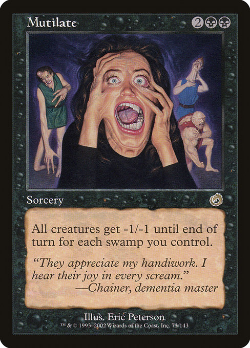 Mutilate, art by Eric Peterson