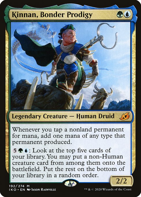 Kinnan, Bonder Prodigy, art by Jason Rainville