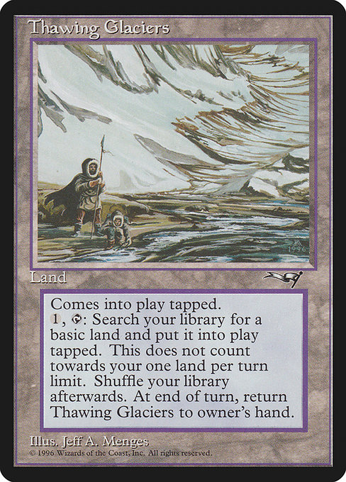 Thawing Glaciers, art by Jeff A. Menges