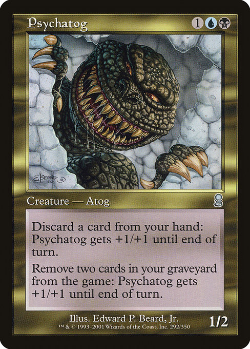 Psychatog, art by Edward P. Beard, Jr.