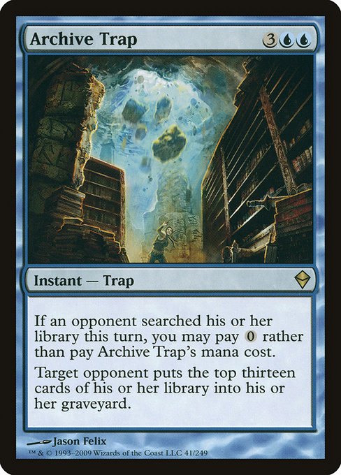 Archive Trap, art by Jason Felix