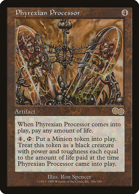 Phyrexian Processor, art by Ron Spencer