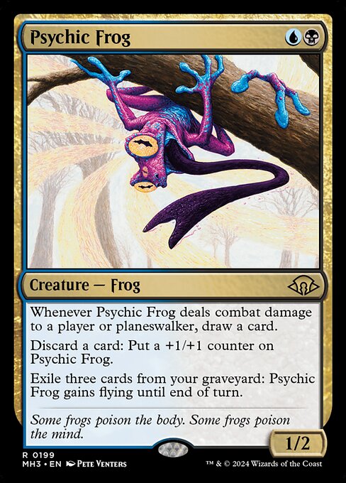 Psychic Frog, art by Pete Venters