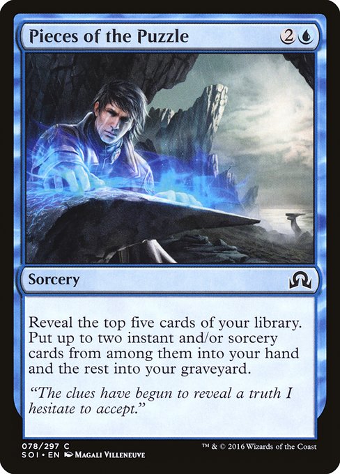 Pieces of the Puzzle, art by Magali Villeneuve
