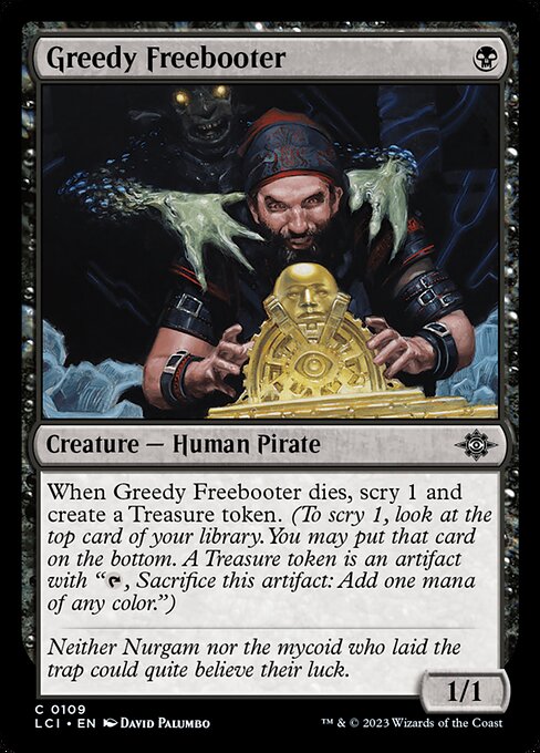 Greedy Freebooter, art by David Palumbo