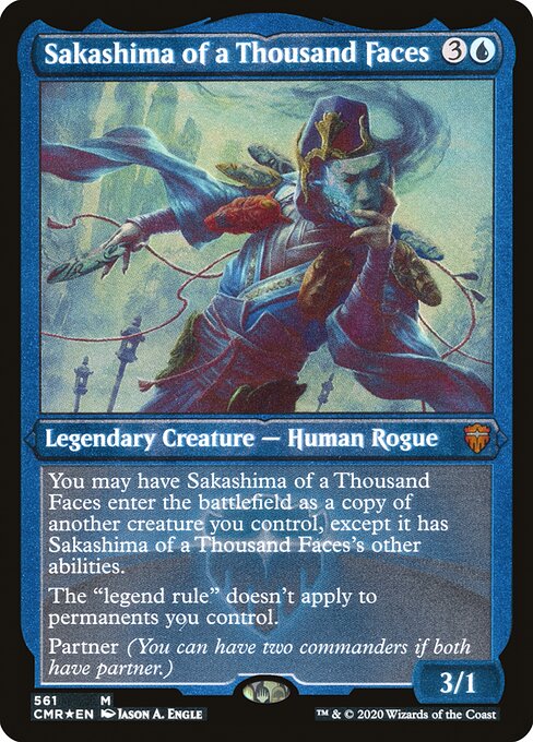 Sakashima of a Thousand Faces, art by Jason A. Engle