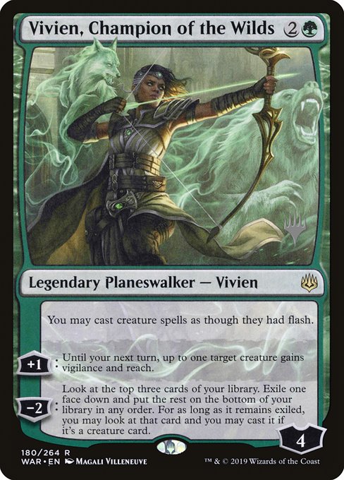 Vivien, Champion of the Wilds, art by Magali Villeneuve