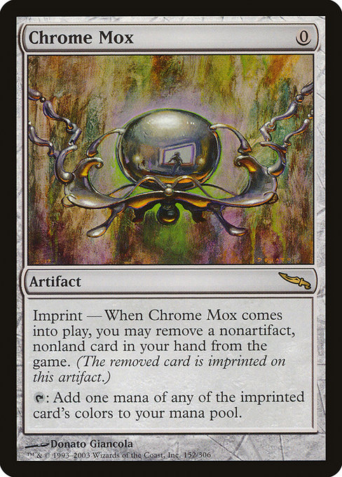 Chrome Mox, art by Donato Giancola