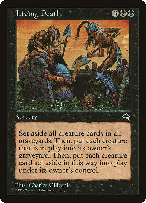 Living Death, art by Charles Gillespie