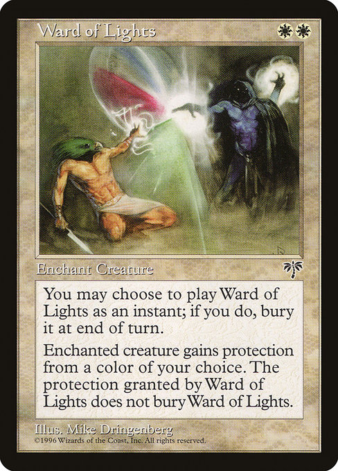 Ward of Lights, art by Mike Dringenberg
