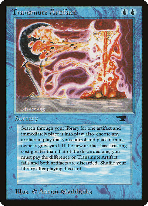 Transmute Artifact, art by Anson Maddocks