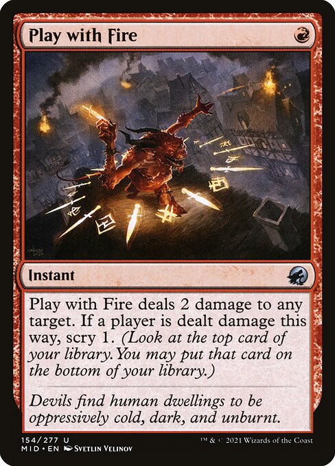 Play with Fire, art by Svetlin Velinov