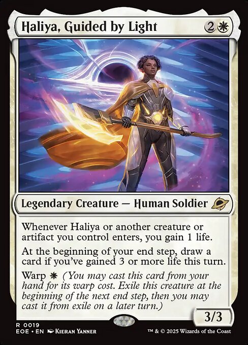 Haliya, Guided by Light, art by Kieran Yanner