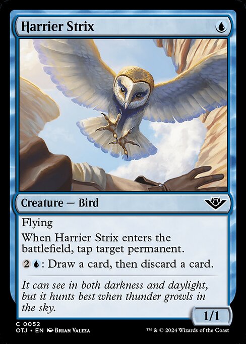 Harrier Strix, art by Brian Valeza