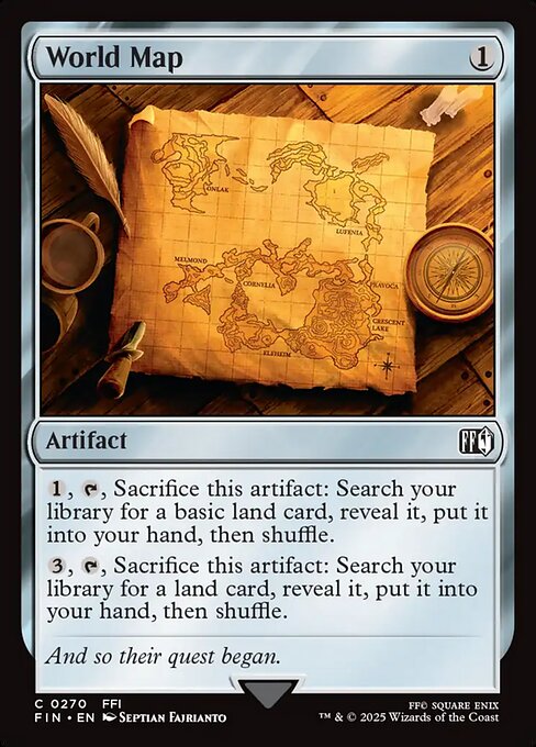 World Map, art by Septian Fajrianto