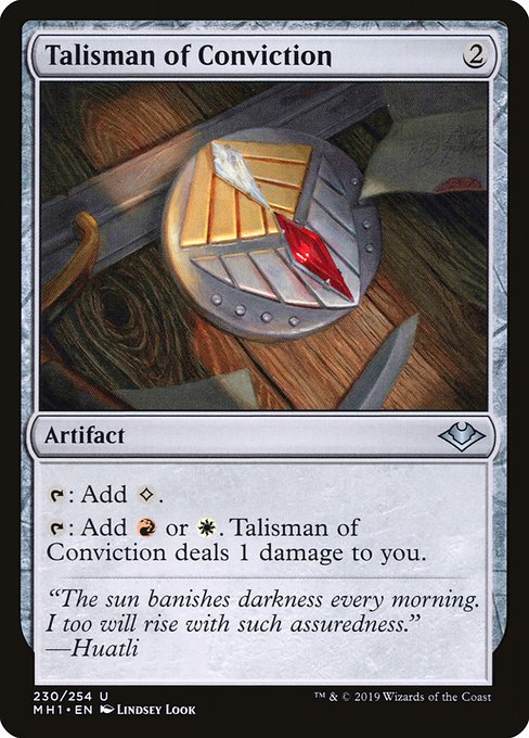 Talisman of Conviction, art by Lindsey Look