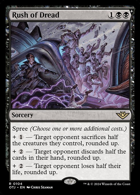 Rush of Dread, art by Chris Seaman