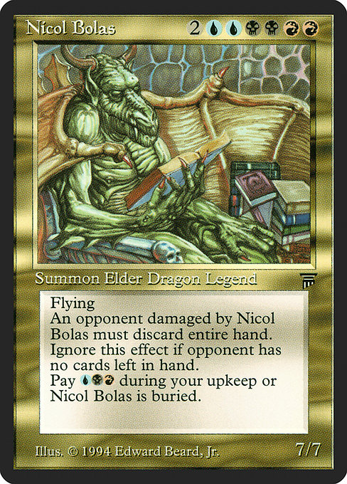Nicol Bolas, art by Edward P. Beard, Jr.