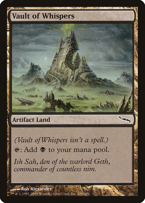 Vault of Whispers, art by Rob Alexander