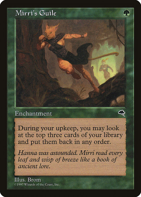 Mirri's Guile, art by Brom