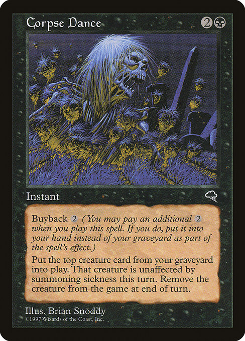 Corpse Dance, art by Brian Snõddy
