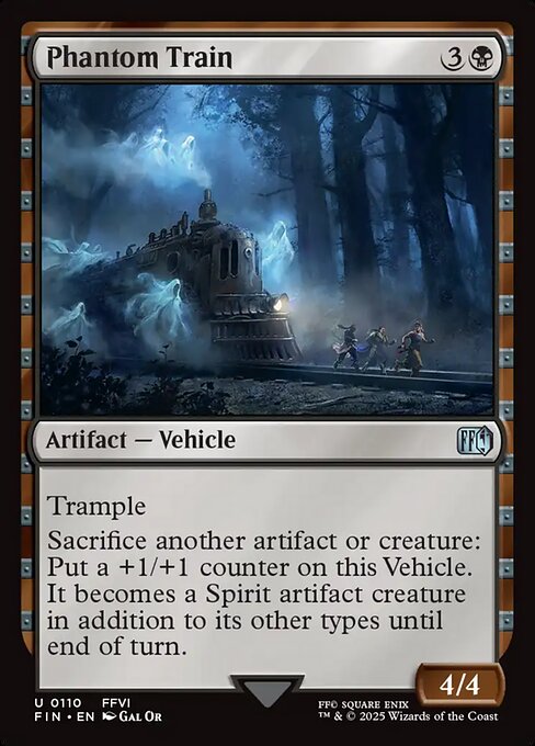 Phantom Train, art by Gal Or
