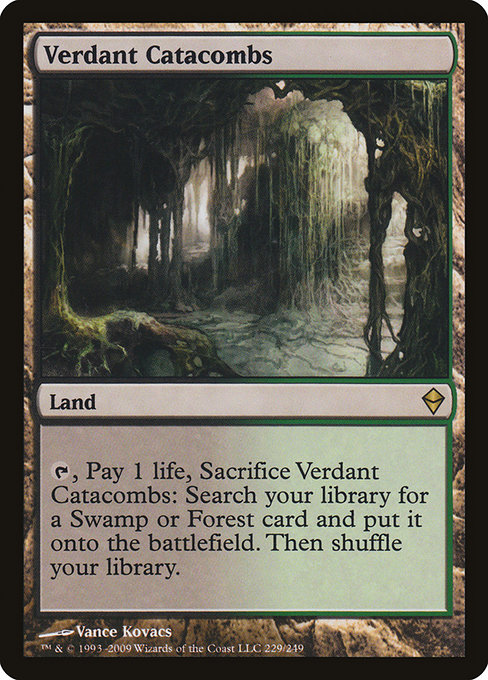 Verdant Catacombs, art by Vance Kovacs
