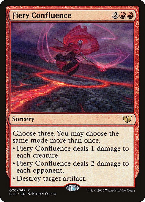 Fiery Confluence, art by Kieran Yanner