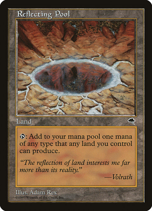Reflecting Pool, art by Adam Rex
