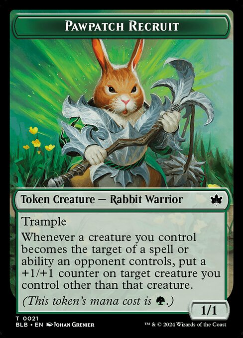 Pawpatch Recruit, art by Johan Grenier