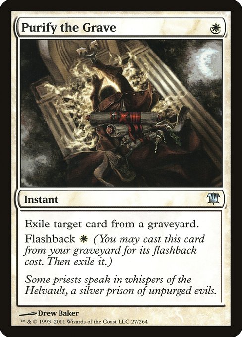 Purify the Grave, art by Drew Baker