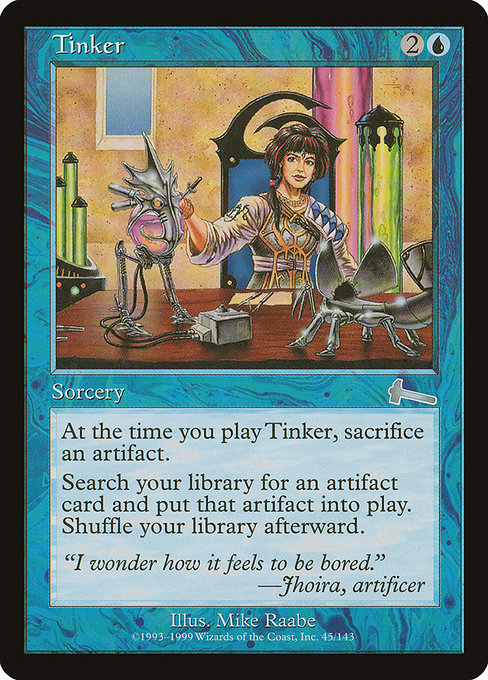 Tinker, art by Mike Raabe