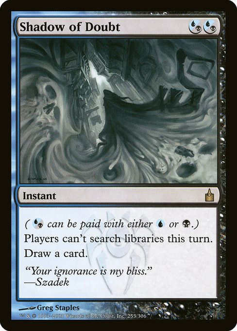 Shadow of Doubt, art by Greg Staples