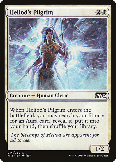Heliod's Pilgrim, art by Izzy