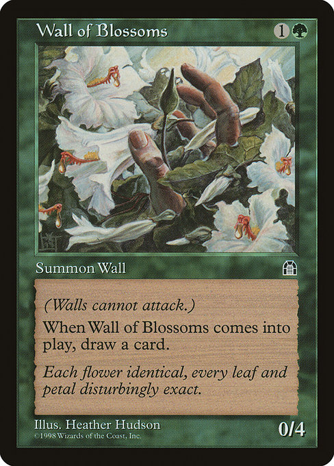 Wall of Blossoms, art by Heather Hudson