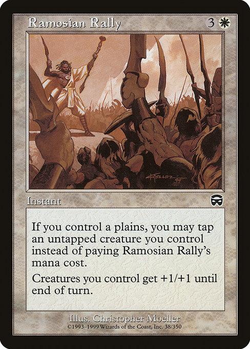 Ramosian Rally, art by Christopher Moeller