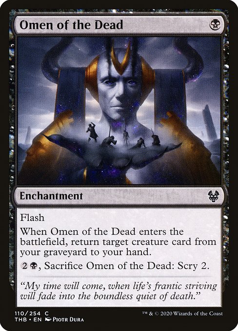 Omen of the Dead, art by Piotr Dura