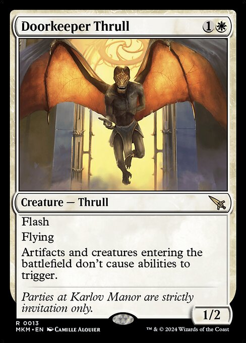 Doorkeeper Thrull, art by Camille Alquier