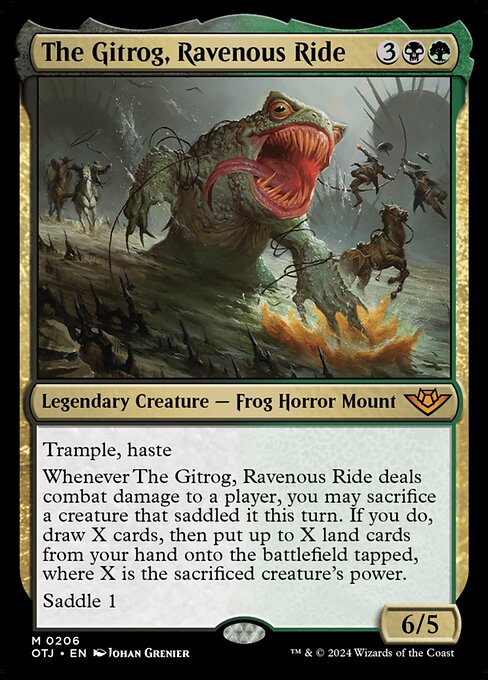 The Gitrog, Ravenous Ride, art by Johan Grenier