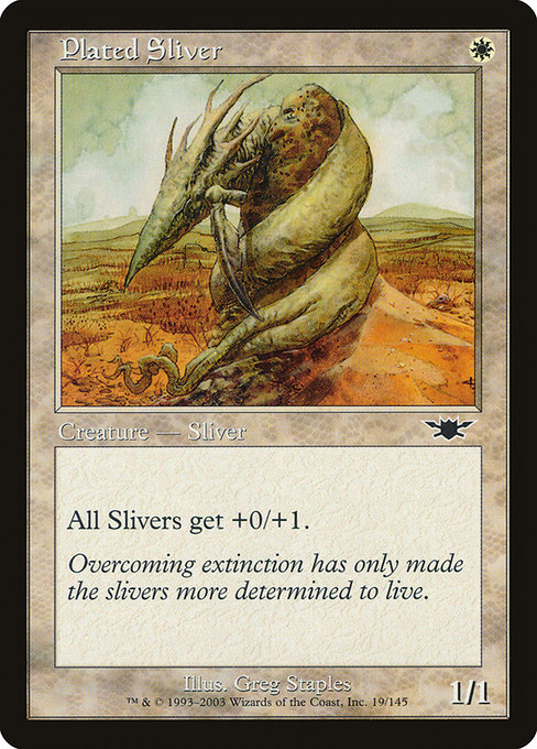 Plated Sliver, art by Greg Staples