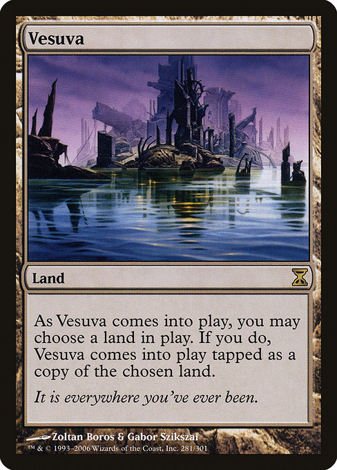 Vesuva, art by Zoltan Boros & Gabor Szikszai