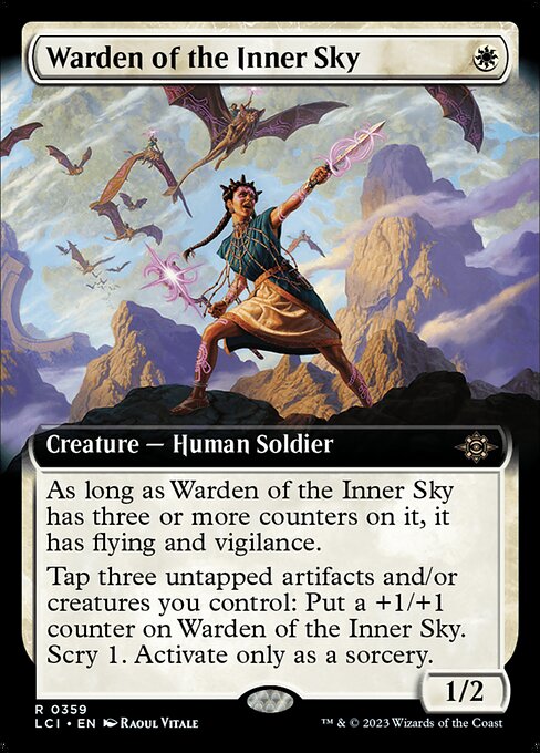 Warden of the Inner Sky, art by Raoul Vitale