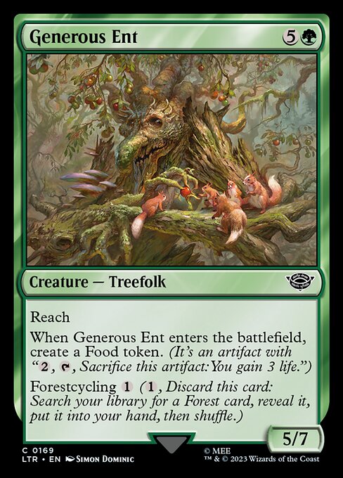 Generous Ent, art by Simon Dominic