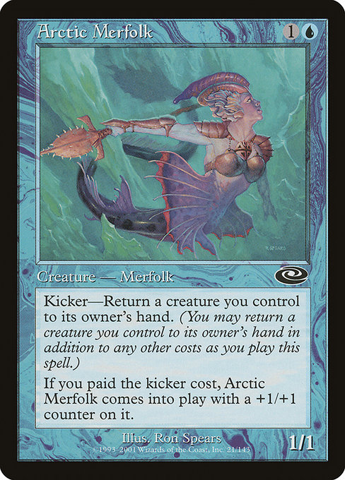 Arctic Merfolk, art by Ron Spears