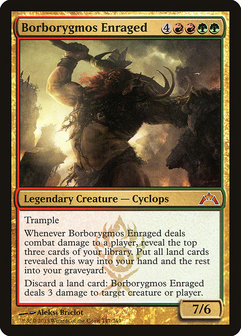 Borborygmos Enraged, art by Aleksi Briclot