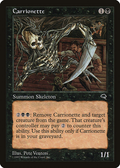 Carrionette, art by Pete Venters