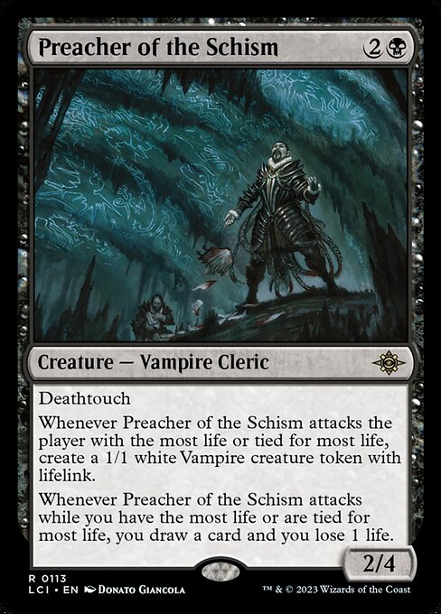 Preacher of the Schism, art by Donato Giancola