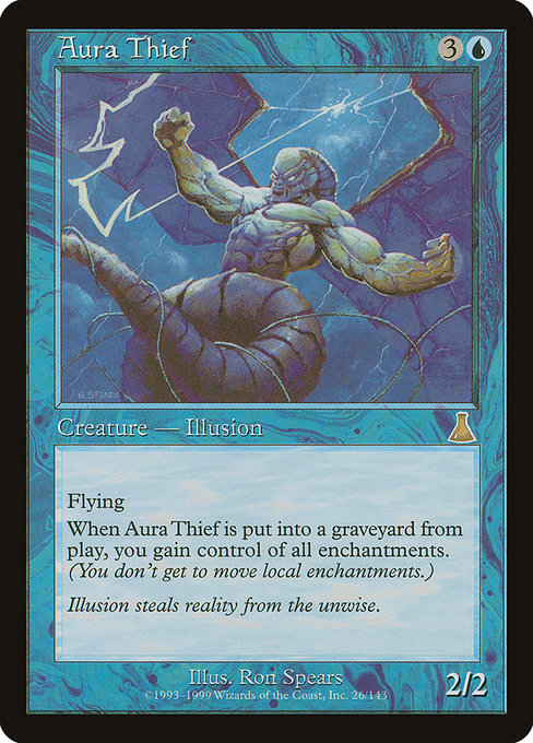 Aura Thief, art by Ron Spears