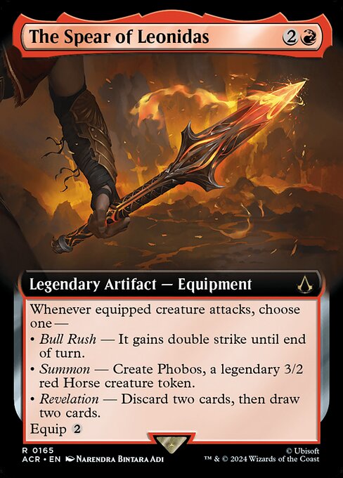 The Spear of Leonidas, art by Narendra Bintara Adi